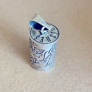 Keepsake cremation jewelry pendant 925 silver